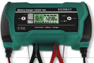 Hovedbilde Ecobat Batterilader 12/24V – 16/8A